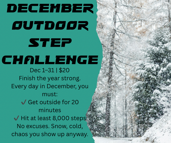 December Step/Outdoor Challenge