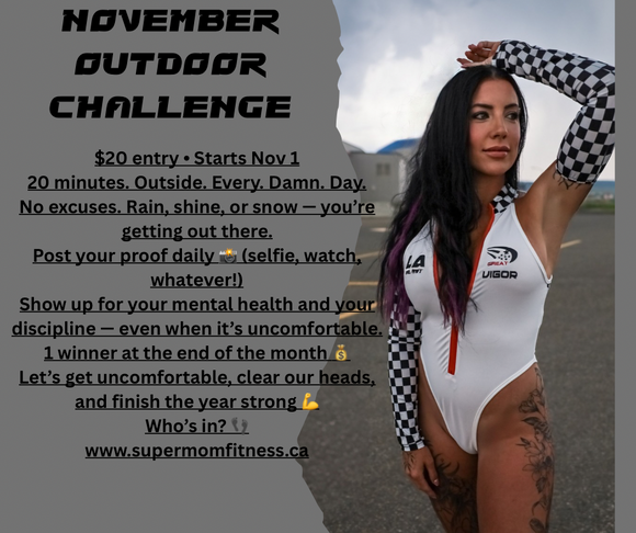 🌧️ GET OUTDOORS CHALLENGE – NOVEMBER EDITION 🌧️